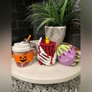 Bath and body works Halloween hand sanitizer holders X3